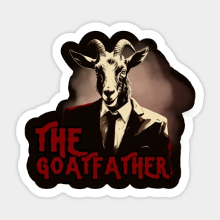 THE GOATFATHER Sticker